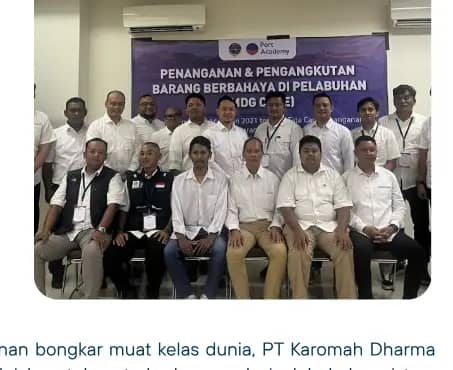 Tim sertifikasi IMDG Code